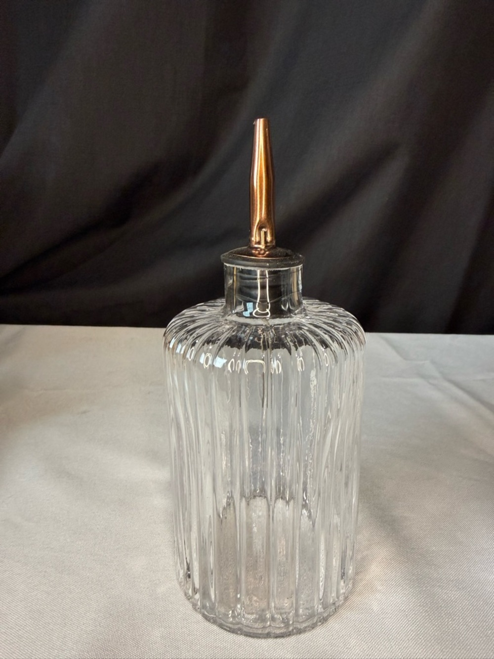 Hearth & Hand Glass Oil/Vinegar Dispenser with Copper Pour Spout- Replacement